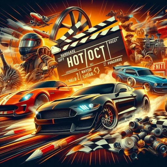 Racing Car Poster by AI Movie Poster Generator