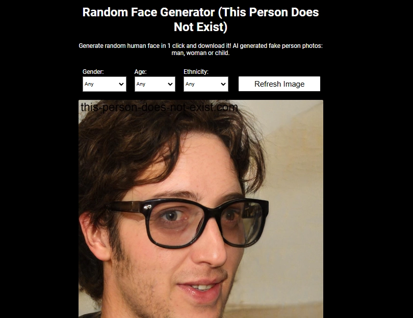 Random AI People Generator