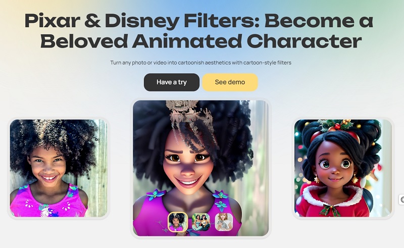 Reface Pixar Disney Filter