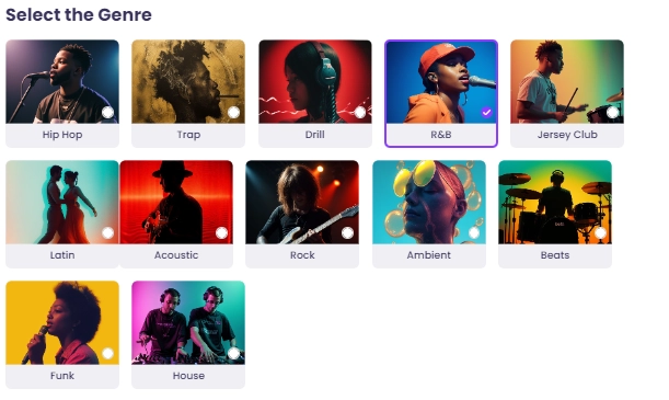 Select Tags to Compose Music