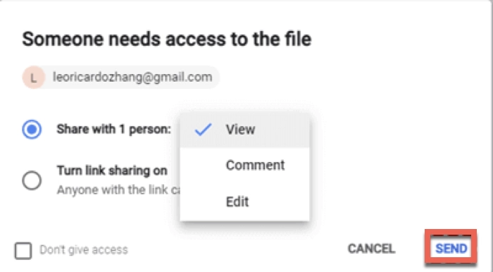 Set Permission for Large Videos on Google Drive