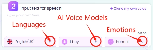 Setup Old Money Speech Voice