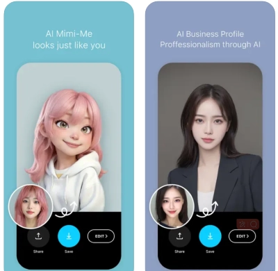 SNOW Free AI Profile Avatar App for iPhone