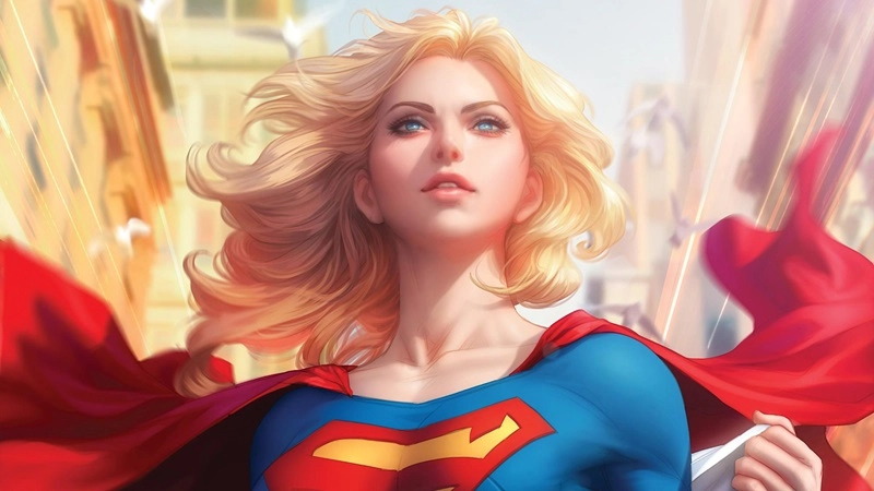 Supergirl AI Art