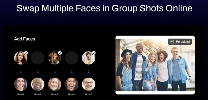 Swap Multiple Faces in Group Shot with Pica AI