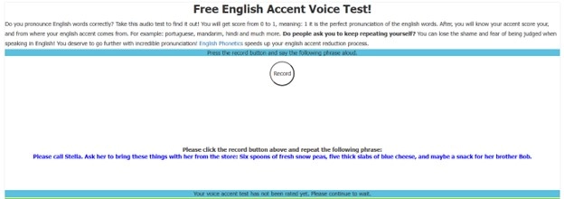 Taking My Voice and Adding an Accent with AI Accent Detector