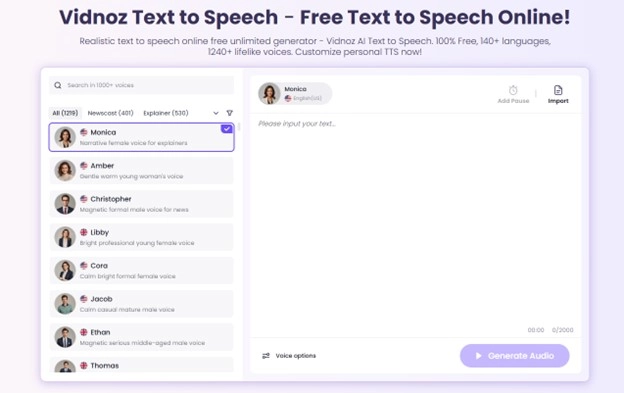 Taking My Voice and Adding an Accent with AI Vidnoz Text to Speech