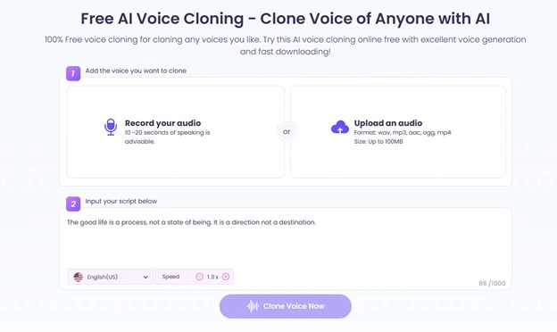 Taking My Voice and Adding an Accent with AI Vidnoz