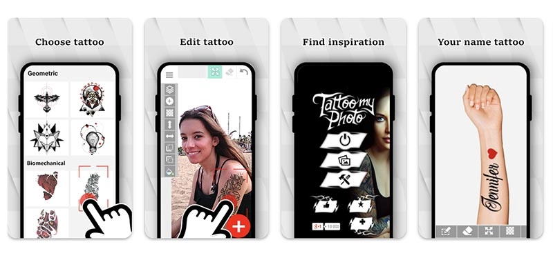 Tattoo Simulator Tattoo My Photo 