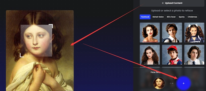 Upload a Famous Portrait Painting with Fotor AI Face Swap