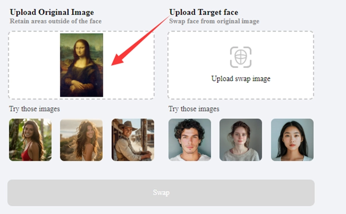 Upload a Famous Portrait Painting with Remaker AI Face Swap