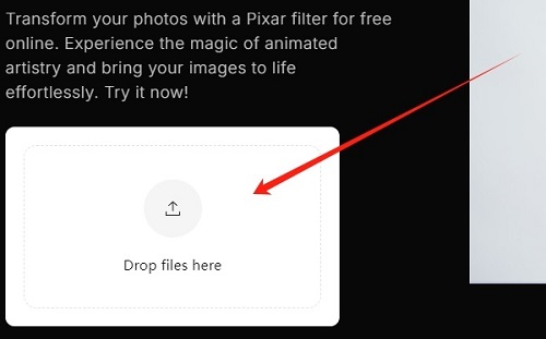 Upload Photo on OpenArt for Pixar Filter