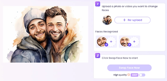 Upload Photo to Make Gay AI Art