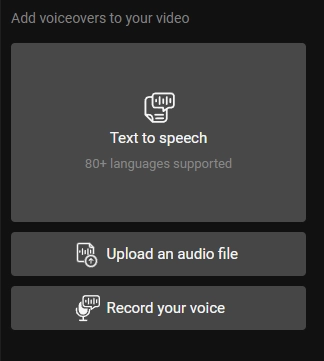 Upload Voice Audio