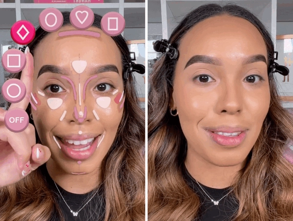 Use TikTok Contour Filter