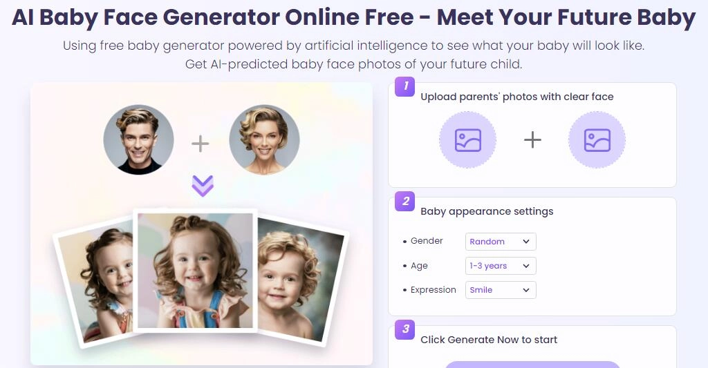 Vidnoz AI Baby Generator