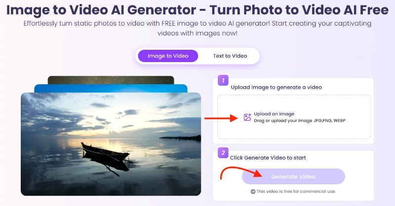 Vidnoz AI Image to Video Tool