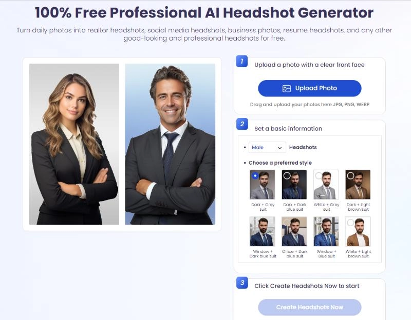 Vidnoz AI Portrait Generator Free Online