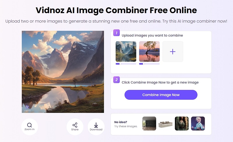 Videos Image Combiner for AI Scene Generation