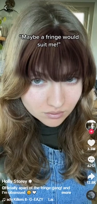 What Would I Look Like with Bangs on TikTok