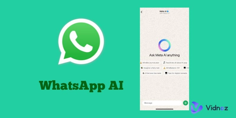 WhatsApp AI - An AI Assistant with Your Chat from Meta