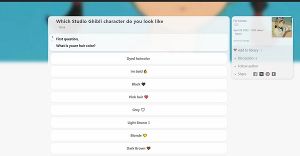 Which Studio Ghibli Character Do I Look Like Quiz on Quotev