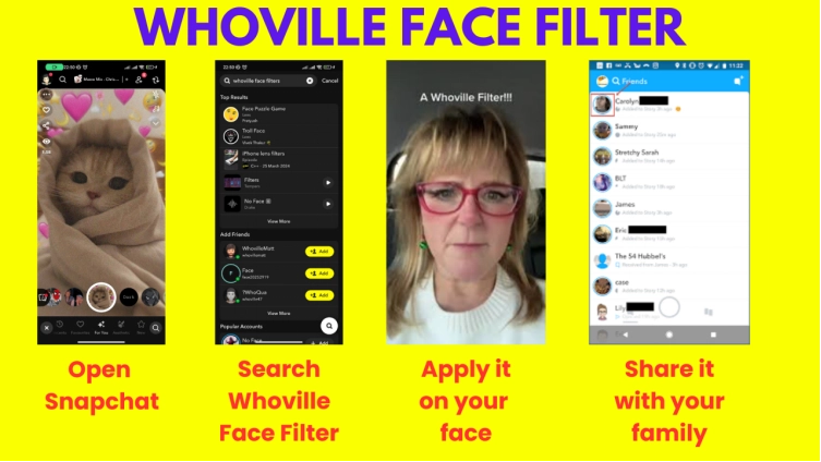 Whoville Filter Snapchat Process