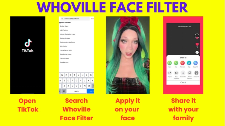 Whoville Filter TikTok Process