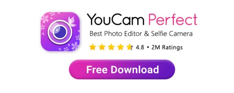 YouCam Perfect Add A Picture to A Picture Tool For iPhone