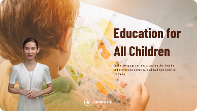 Children Education Video Template